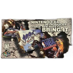 Nintendo 64 Introduces Three New Ways To Bring It Sports Promo VHS 1998 N64 VTG